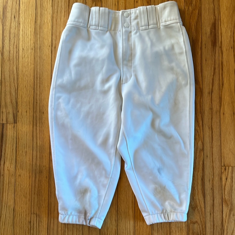 Mizuno | Men’s White Knicker Style Baseball Pants sz S